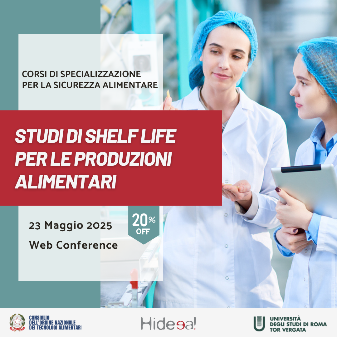 Shelf Life degli Alimenti: tecniche avanzate di produzione e conservazione